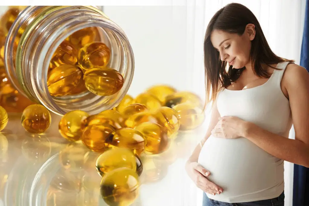 fish oil and pregnant mother